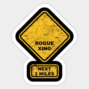 Road Sign Sticker